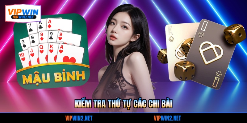 Kiểm tra thứ tự các chi bài